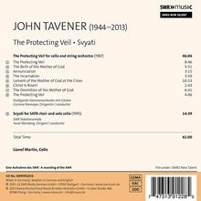 John Tavener (1944-2013): The Protecting Veil für Cello &amp; Streicher, CD