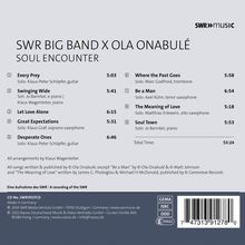 SWR Big Band &amp; Ola Onabulé: Soul Encounter, CD