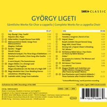 György Ligeti (1923-2006): Sämtliche Werke für Chor a cappella, 2 CDs