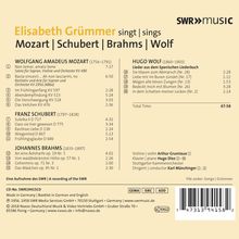 Elisabeth Grümmer singt Mozart,Schubert,Brahms,Wolf, CD