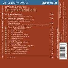 Edward Elgar (1857-1934): Enigma Variations op.36, CD