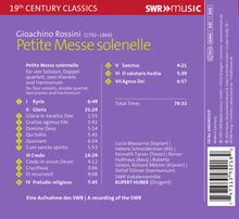 Gioacchino Rossini (1792-1868): Petite Messe Solennelle, CD