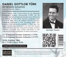 Daniel Gottlob Türk (1750-1813): Klaviersonaten, 2 CDs