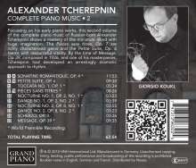 Alexander Tscherepnin (1899-1977): Sämtliche Klavierwerke Vol.2, CD