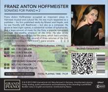 Franz Anton Hoffmeister (1754-1812): Klaviersonaten Vol.2, CD