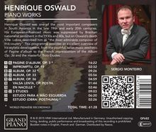 Henrique Oswald (1852-1931): Klavierwerke, CD