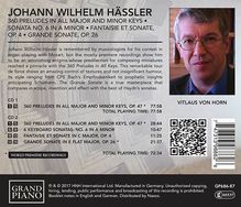 Johann Wilhelm Hässler (1747-1822): Klavierwerke, 2 CDs