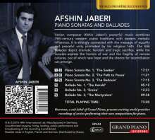 Afshin Jaberi (geb. 1973): Klaviersonaten Nr.1-3, CD
