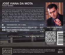 Jose Viana da Mota (1868-1948): Klavierwerke, CD