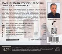 Manuel Maria Ponce (1882-1948): Sämtliche Klavierwerke Vol.3, CD