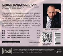 Sarkis Barkhudarian (1887-1973): Klavierwerke, CD