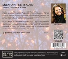 Sulkhan Tsintsadze (1925-1991): Preludes Nr.1-24, CD