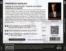 Friedrich Kuhlau (1786-1832): Klaviersonaten opp.8a &amp; 127, CD