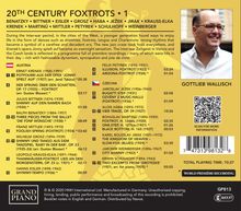 Gottlieb Wallisch - 20th Century Foxtrots Vol.1 (Österreich &amp; Tschechien), CD