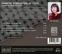 Nimrod Borenstein (geb. 1969): Klavierwerke, CD