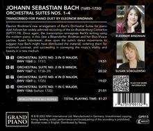 Johann Sebastian Bach (1685-1750): Orchestersuiten Nr.1-4 für Klavier 4-händig, CD