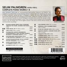 Selim Palmgren (1878-1951): Sämtliche Klavierwerke Vol.8, CD