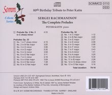 Sergej Rachmaninoff (1873-1943): 24 Preludes (Gesamtaufnahme), CD