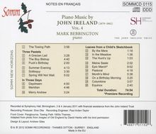 John Ireland (1879-1962): Klavierwerke Vol.4, CD