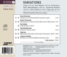 Mishka Rushdie Momen - Variations, CD