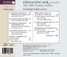 Fernando Sor (1778-1839): Gitarrenwerke "The 19th Century Guitar", CD