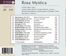 Birmingham Conservatoire Chamber Choir - Rosa Mystica, CD