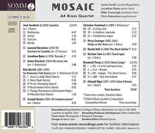 A4 Brass Quartet – Mosaic, CD