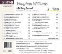 Roderick Williams - Vaughan Williams: A Birthday Garland, CD