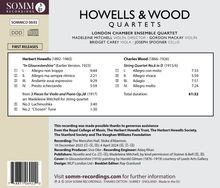 Charles Wood (1866-1926): Streichquartett Nr.6, CD