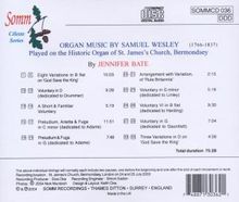 Samuel Wesley (1766-1837): Orgelwerke, CD