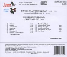 Astor Piazzolla (1921-1992): Tangos für Cello &amp; Klavier, CD