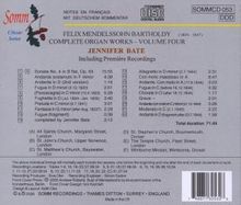 Felix Mendelssohn Bartholdy (1809-1847): Orgelwerke Vol.4, CD