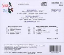 Jean Sibelius (1865-1957): Klavierquintett g-moll, CD