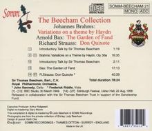 The Beecham Collection - Johannes Brahms, CD