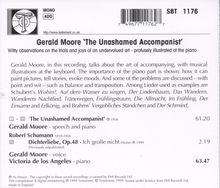 Gerald Moore - The Unashamed Accompanist, CD