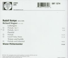 Rudolf Kempe dirigiert die Wiener Philharmoniker, CD