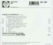 Ludwig van Beethoven (1770-1827): Symphonien Nr.1 &amp; 7, CD