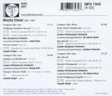 Mischa Elman - Violin Concertos, 4 CDs