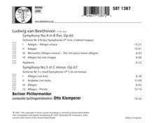 Ludwig van Beethoven (1770-1827): Symphonien Nr.4 &amp; 5, CD