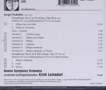 Serge Prokofieff (1891-1953): Symphonien Nr.2 &amp; 6, CD