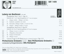 Ludwig van Beethoven (1770-1827): Symphonien Nr.1 &amp; 8, CD