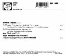 Richard Strauss (1864-1949): Alpensymphonie op.64, CD