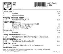 Van Cliburn - Recital, 2 CDs