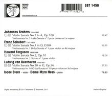 Isaac Stern &amp; Dame Myra Hess, CD