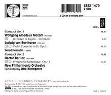 Otto Klemperer dirigiert, 2 CDs