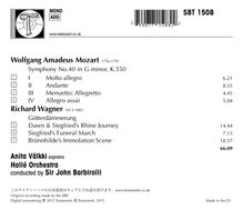 Wolfgang Amadeus Mozart (1756-1791): Symphonie Nr.40, CD