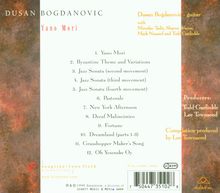 Dusan Bogdanovic: Yano Mori, CD