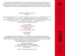 Cornelius Cardew (1936-1981): Oktett '61 für Jasper John, CD