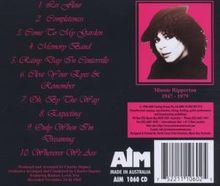 Minnie Riperton: Come To My Garden, CD