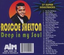 Roscoe Shelton: Deep In My Soul, CD